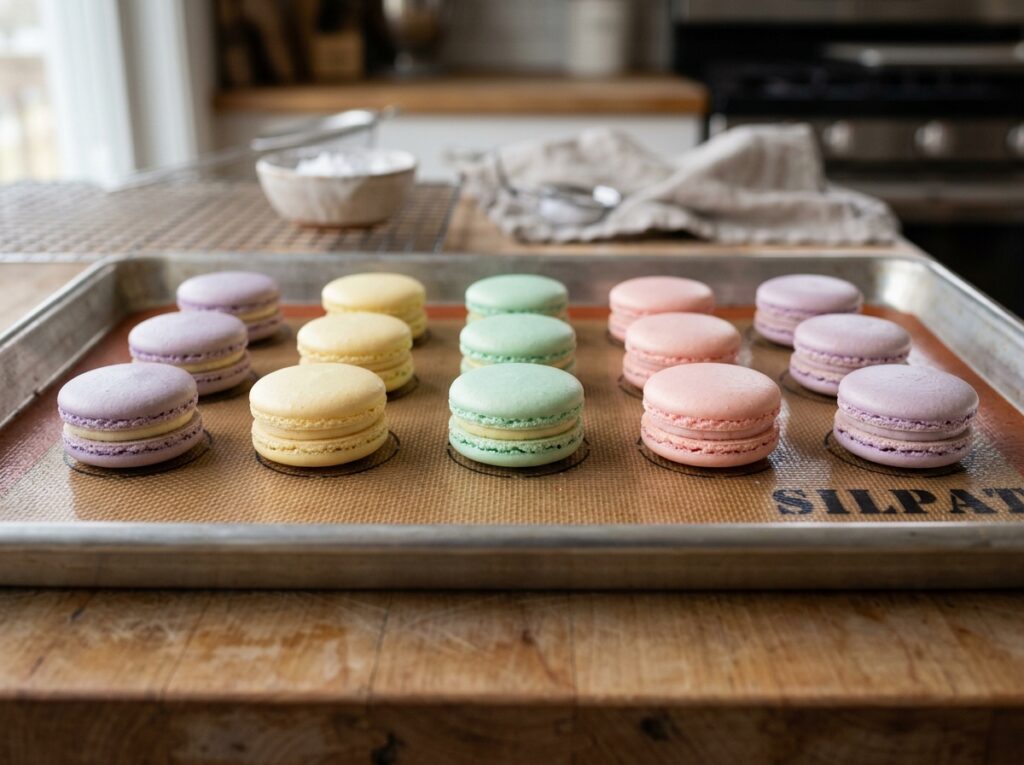 French Buttercream Macaronsv