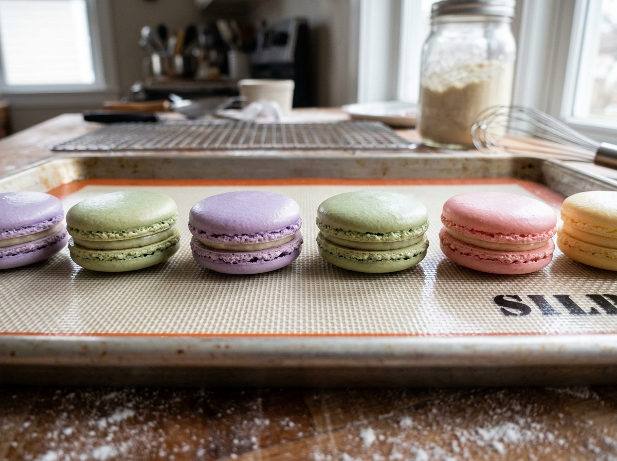 French Buttercream Macarons