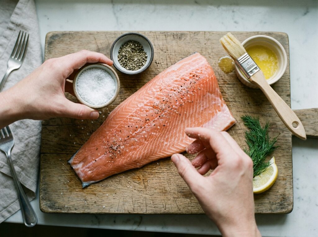 Air Fryer Salmon