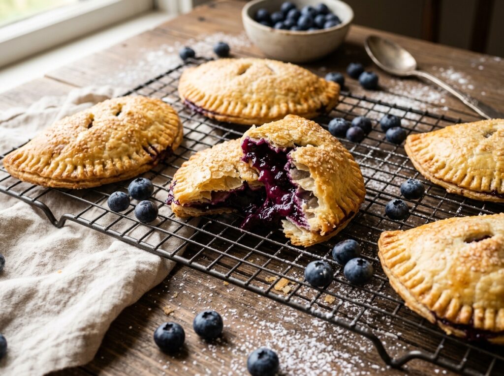 Flakiest Blueberry Hand Pies