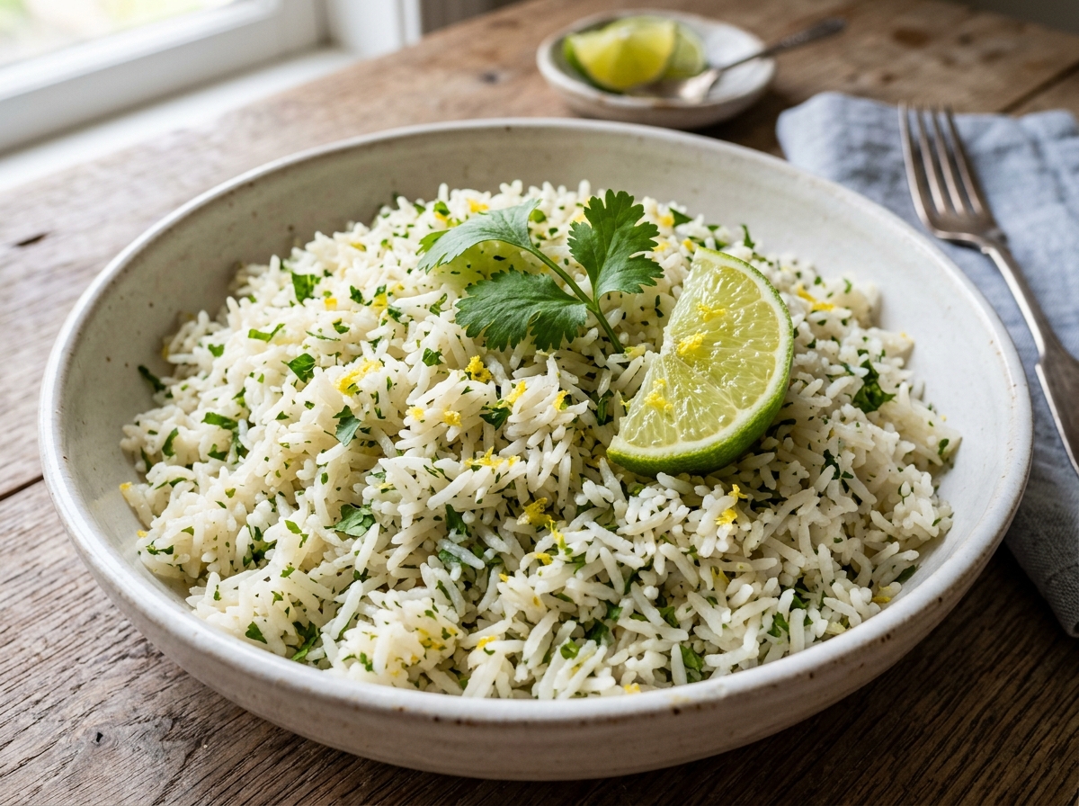 Zesty Cilantro Lime Rice