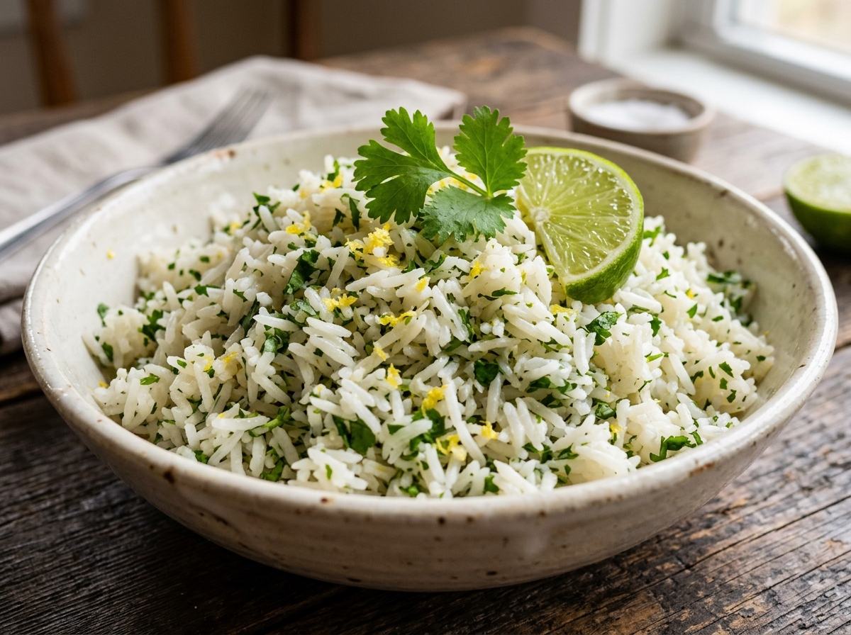 Zesty Cilantro Lime Rice