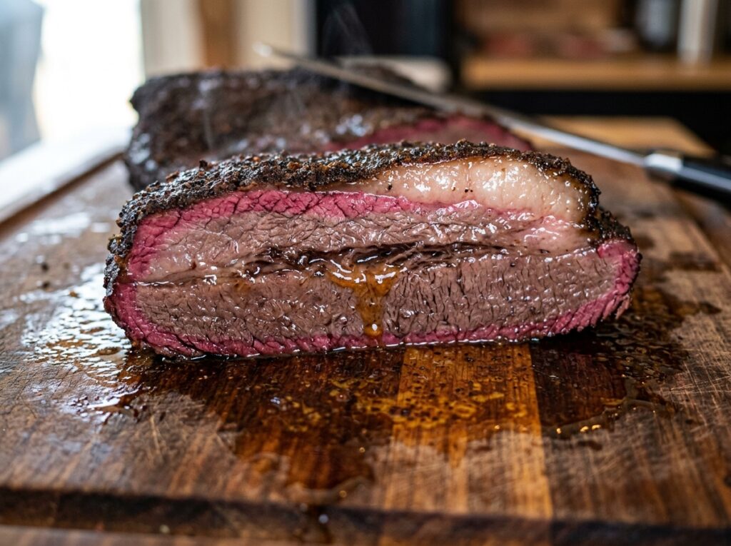 Slow-Smoked Beef Brisket