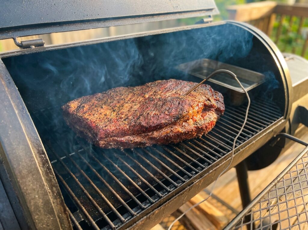 Slow-Smoked Beef Brisket