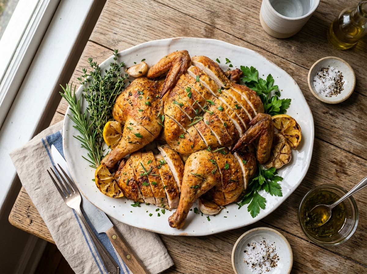Air Fryer Whole Chicken