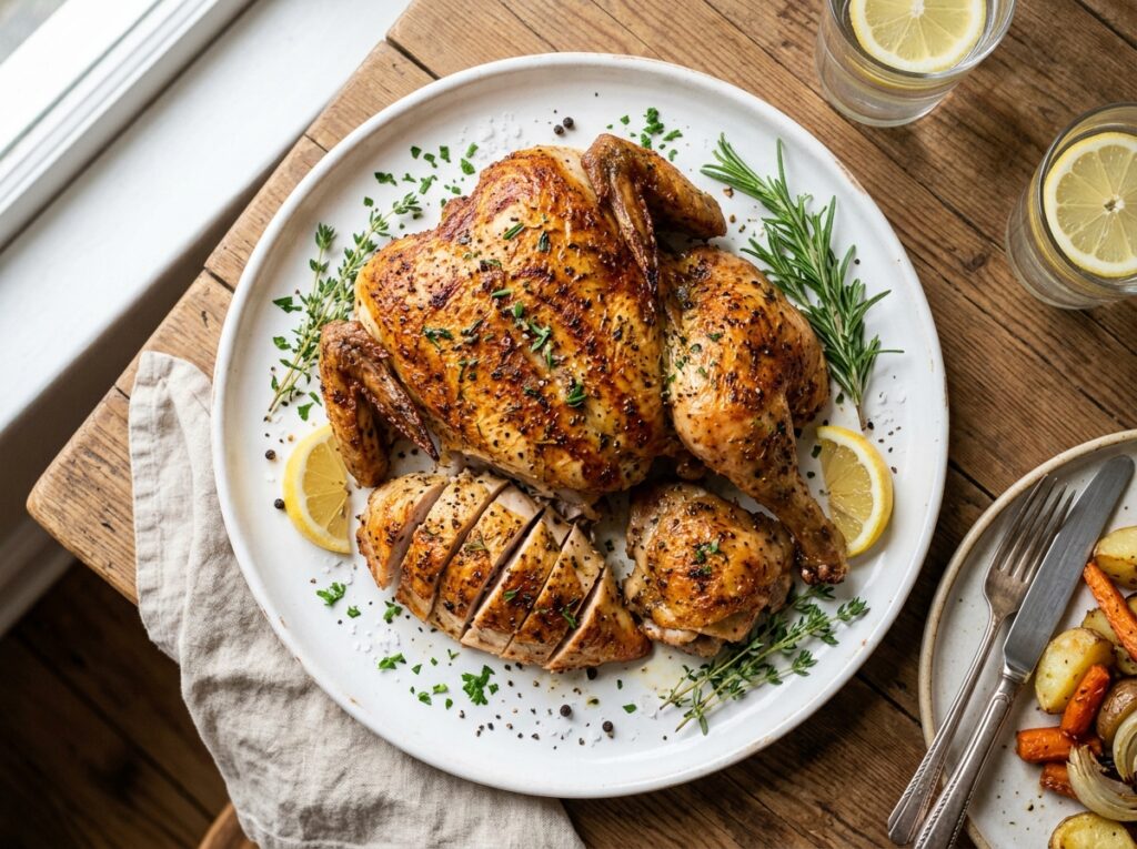 Air Fryer Whole Chicken