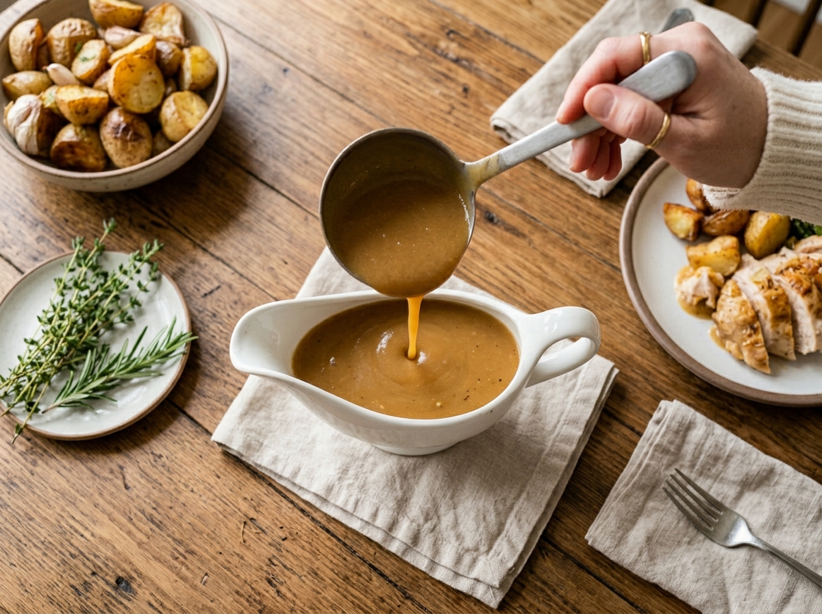 Homemade Chicken Gravy