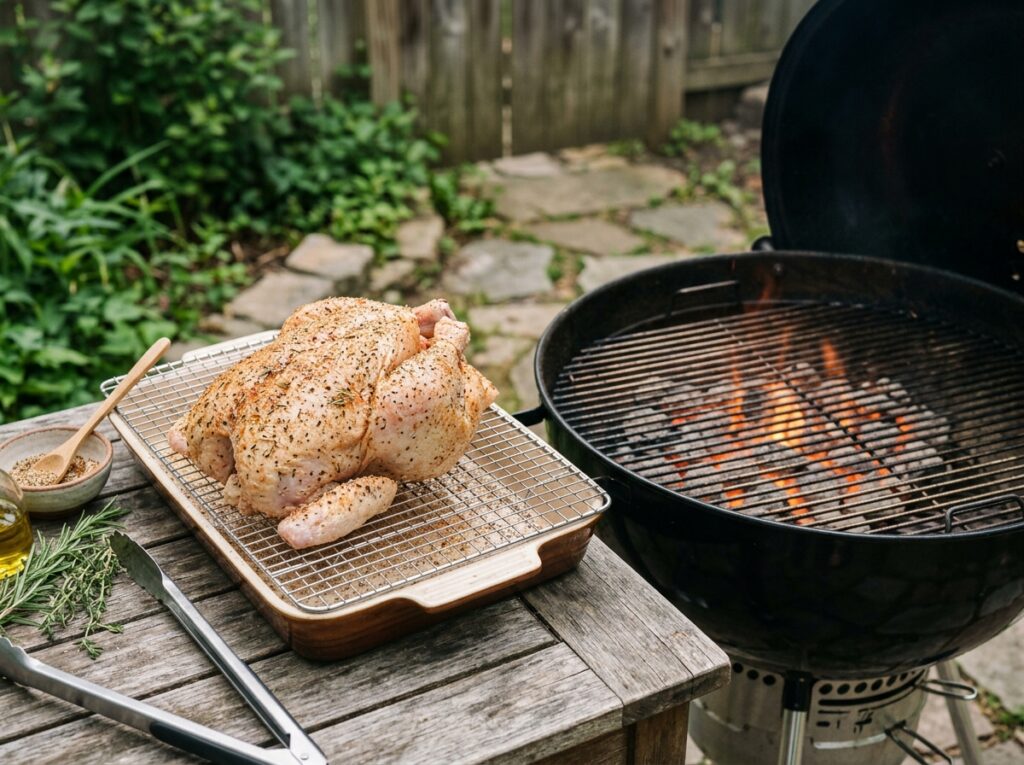 Crispy Grilled Chicken Secrets