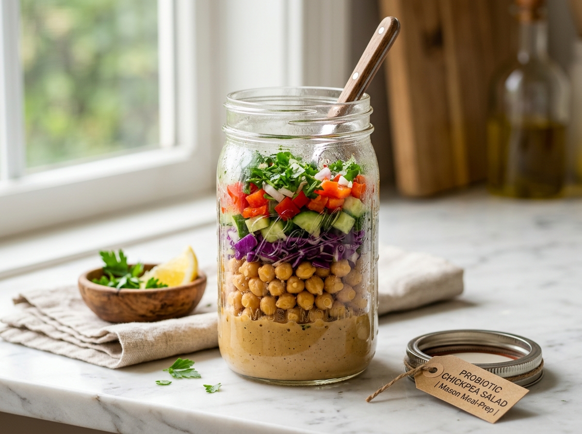 Probiotic Chickpea Salad