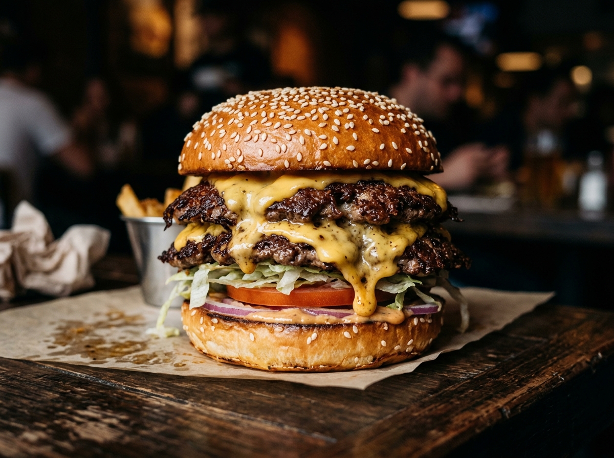 Secret Ingredient Smash Burgers.