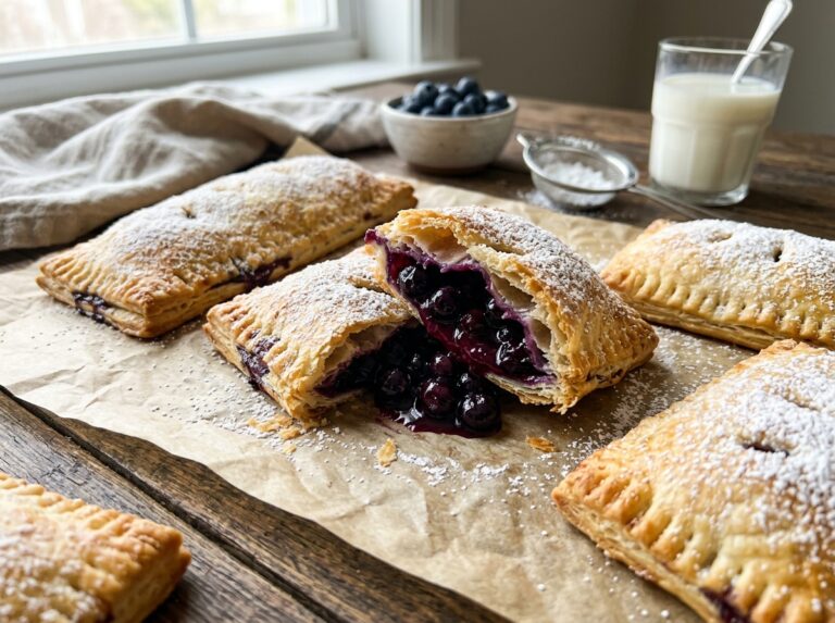 Flakiest Blueberry Hand Pies