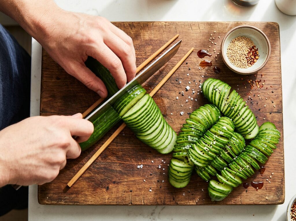 Cucumber Kimchi Salad