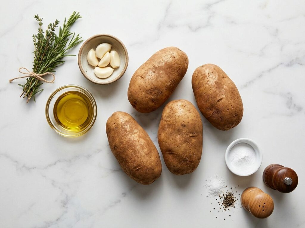 Garlic Herb Grilled Potatoes