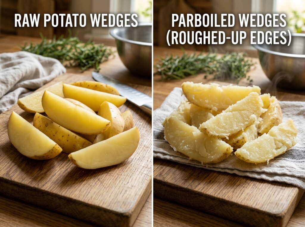Garlic Herb Grilled Potatoes