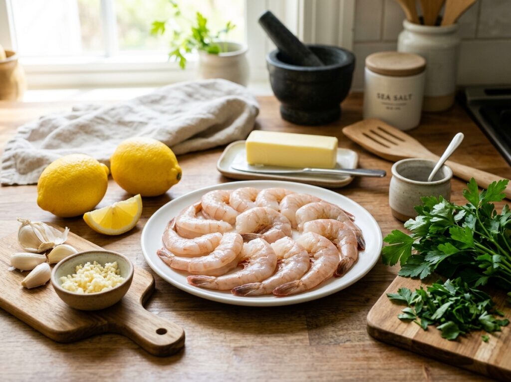 15-Minute Lemon Garlic Shrimp