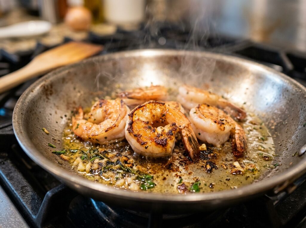 15-Minute Lemon Garlic Shrimp
