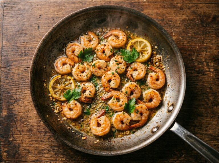 15-Minute Lemon Garlic Shrimp