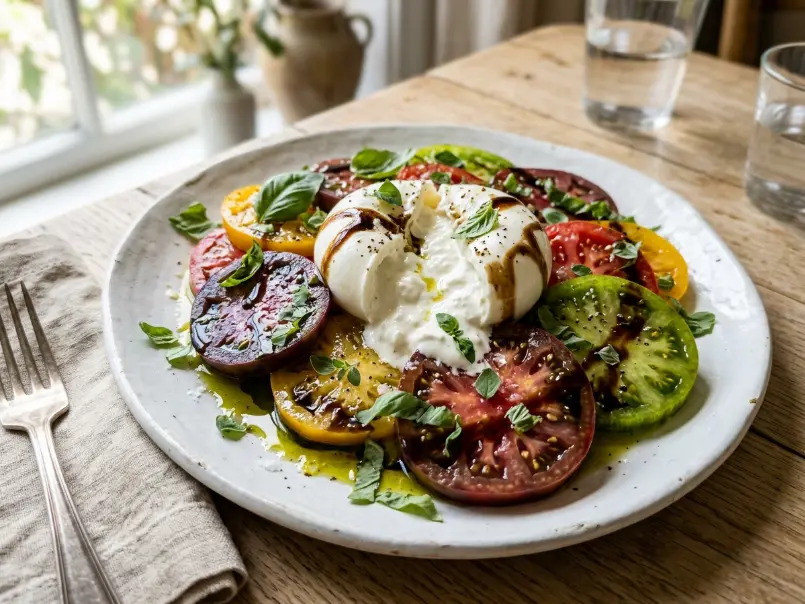Burrata Heirloom Tomato Salad