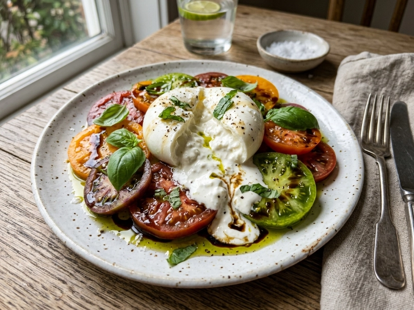 Burrata Heirloom Tomato Salad