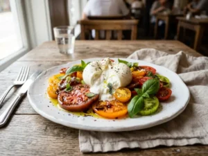 Burrata Heirloom Tomato Salad