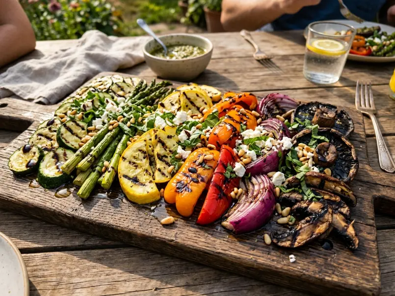 Loaded Grilled Veggie Platter
