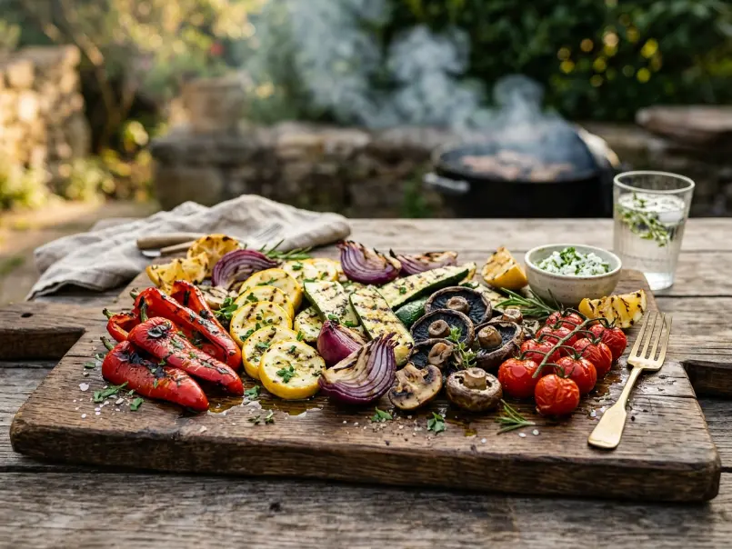 Loaded Grilled Veggie Platter