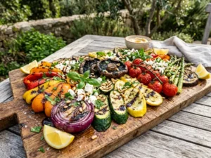 Loaded Grilled Veggie Platter