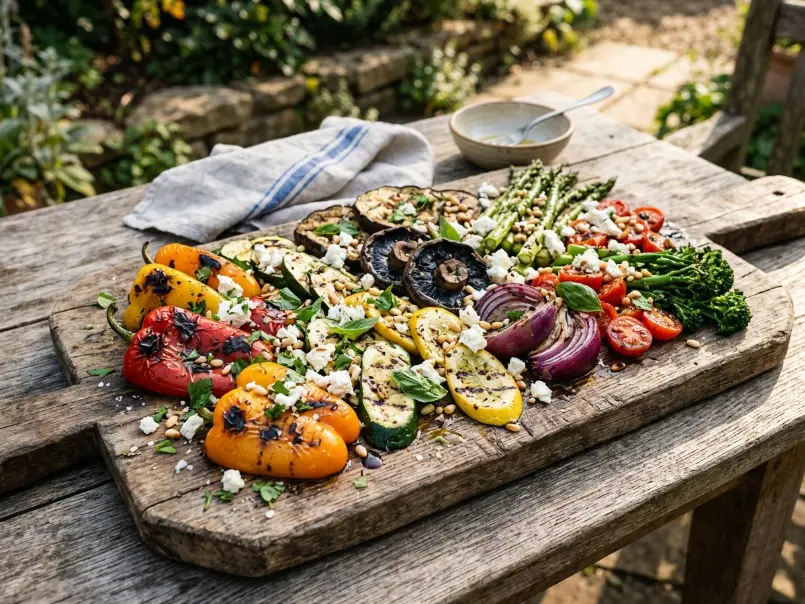 Loaded Grilled Veggie Platter
