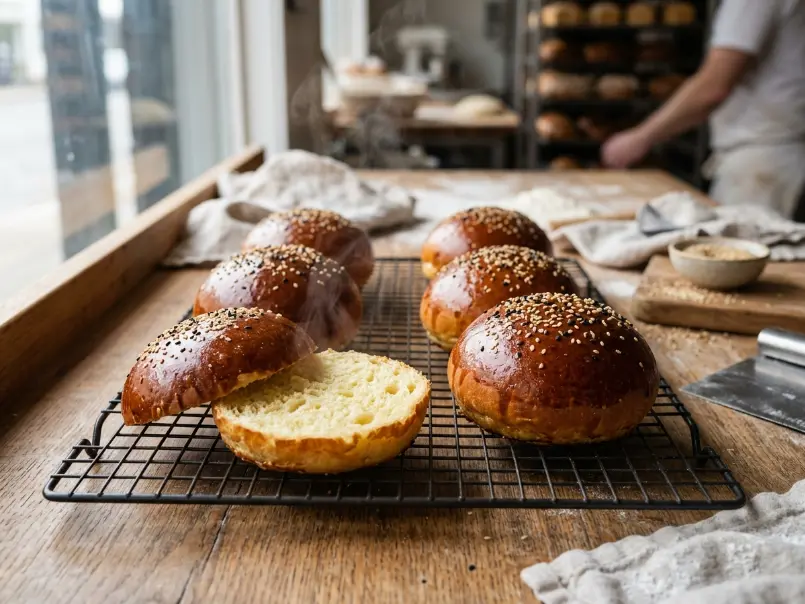 Gourmet Brioche Burger Buns