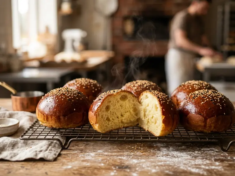 Gourmet Brioche Burger Buns