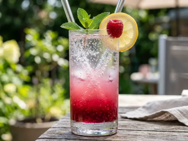 Sparkling Raspberry Lemonade