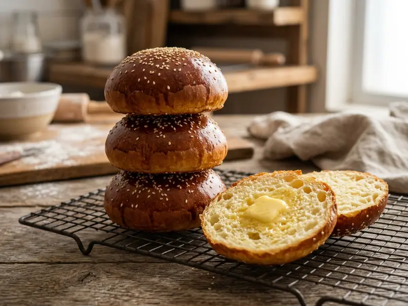 Gourmet Brioche Burger Buns