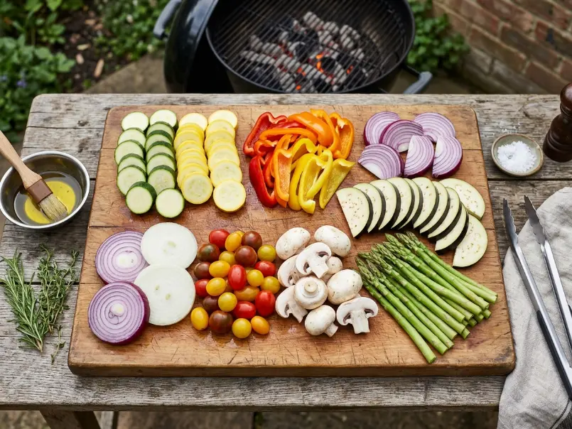 Loaded Grilled Veggie Platter